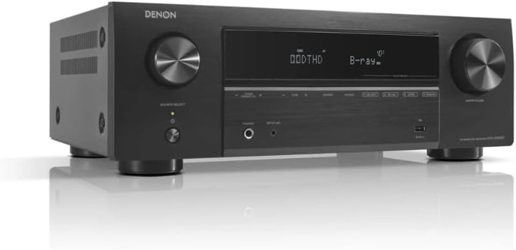 Denon AVR-X580BT 8K AV Receiver, 5.2 Channels, 70W per Channel, Bluetooth Wireless, HDMI, Digital & Analog Inputs image number 1