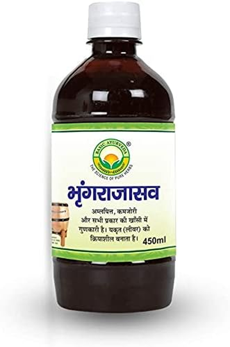 Mystic Basic Ayurveda Bhringarajasava 450 Ml image number 2