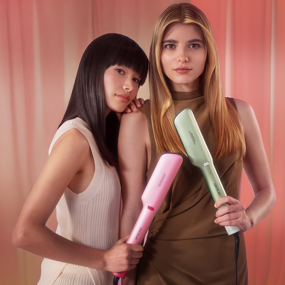 Cecotec Air Lisse Black Hot Air Hair Straightener, 600 W, Hair Protection, Ion Technology, Keratin and Argan Oil, 3 Modes and BLDC Motor for All Hair Types, 3 Temperatures and 3 Speeds image number 2