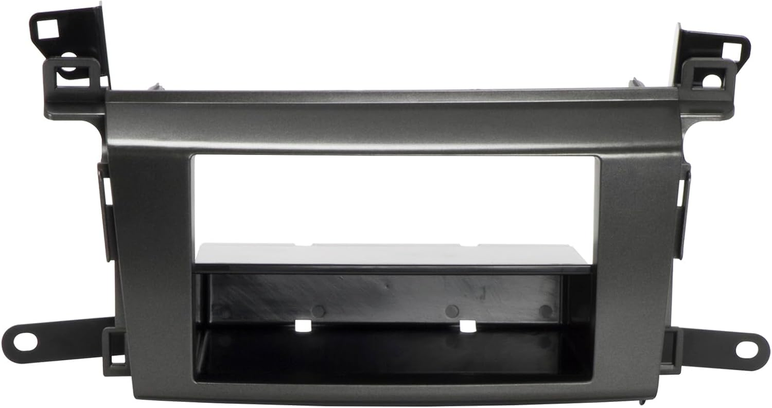 Scosche TA2115B Compatible with 2013-18 Toyota Rav4 ISO Double DIN & Din+Pocket Dash Kit Black image number 2