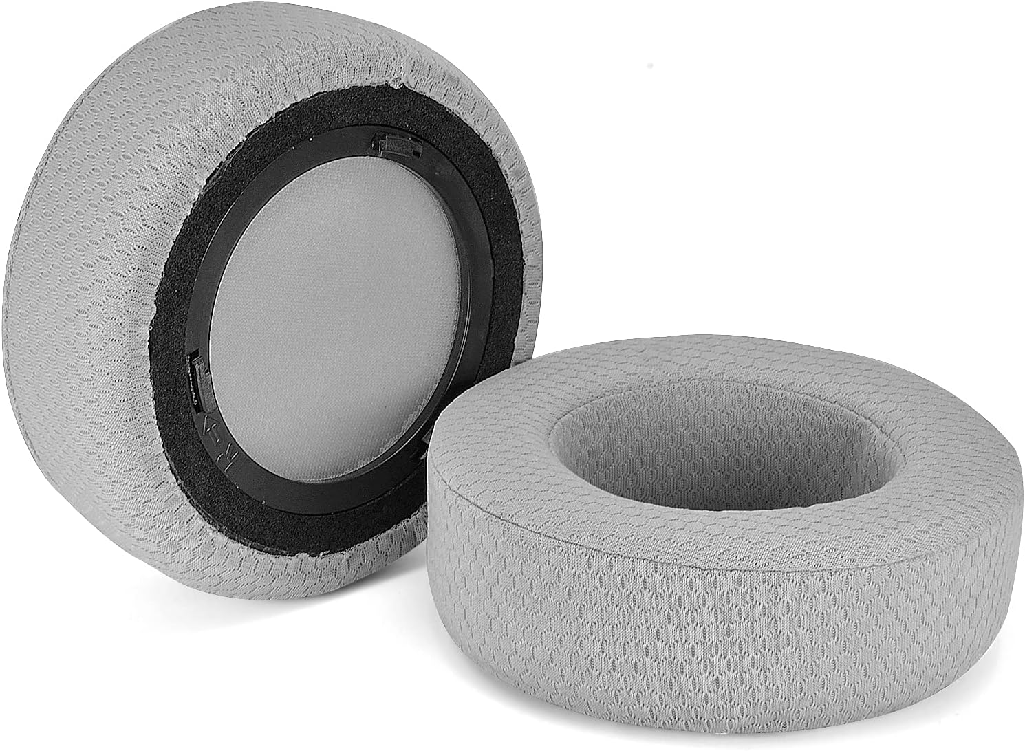 Upgrade Virtuosoxt Gray Thicker Earpads - Ear Cushion Compatible with Corsair Virtuoso RGB Wireless Se/Virtuoso XT Gaming Headset Replacement Ear Pad Integrated Plastic Buckle