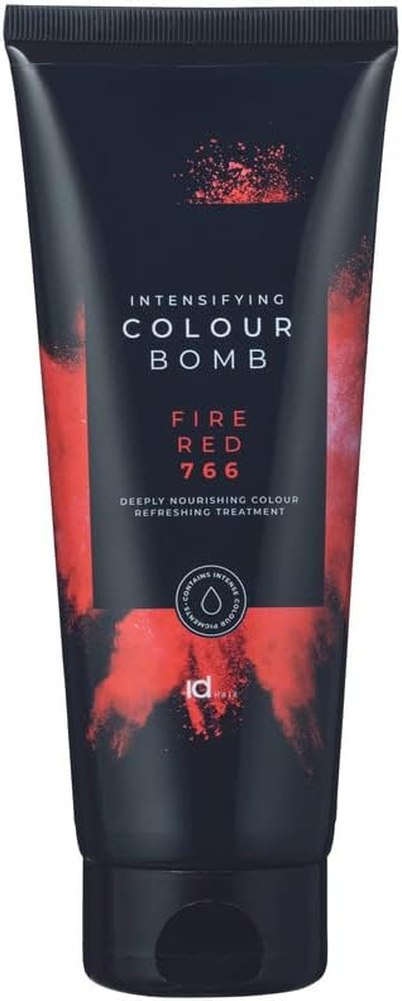 Id Hair Colour Bomb Hair Color, Fire Red 766, 200 Ml