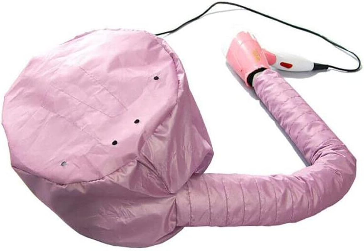 Bonnet Hair Drying Cap Hat Hood Soft Womens Blow Dryer Hairdressing Tool Home, Ideal for Deep Conditioning and Heat Treatments, 10.2X16.9 In