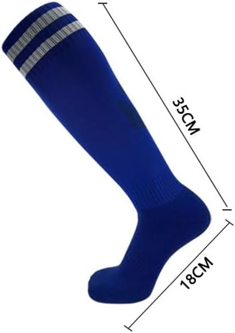 1 Pair Elasticity Soccer Socks, School Team Dance Sports Socks, High Socks for Boys & Girls image number 3