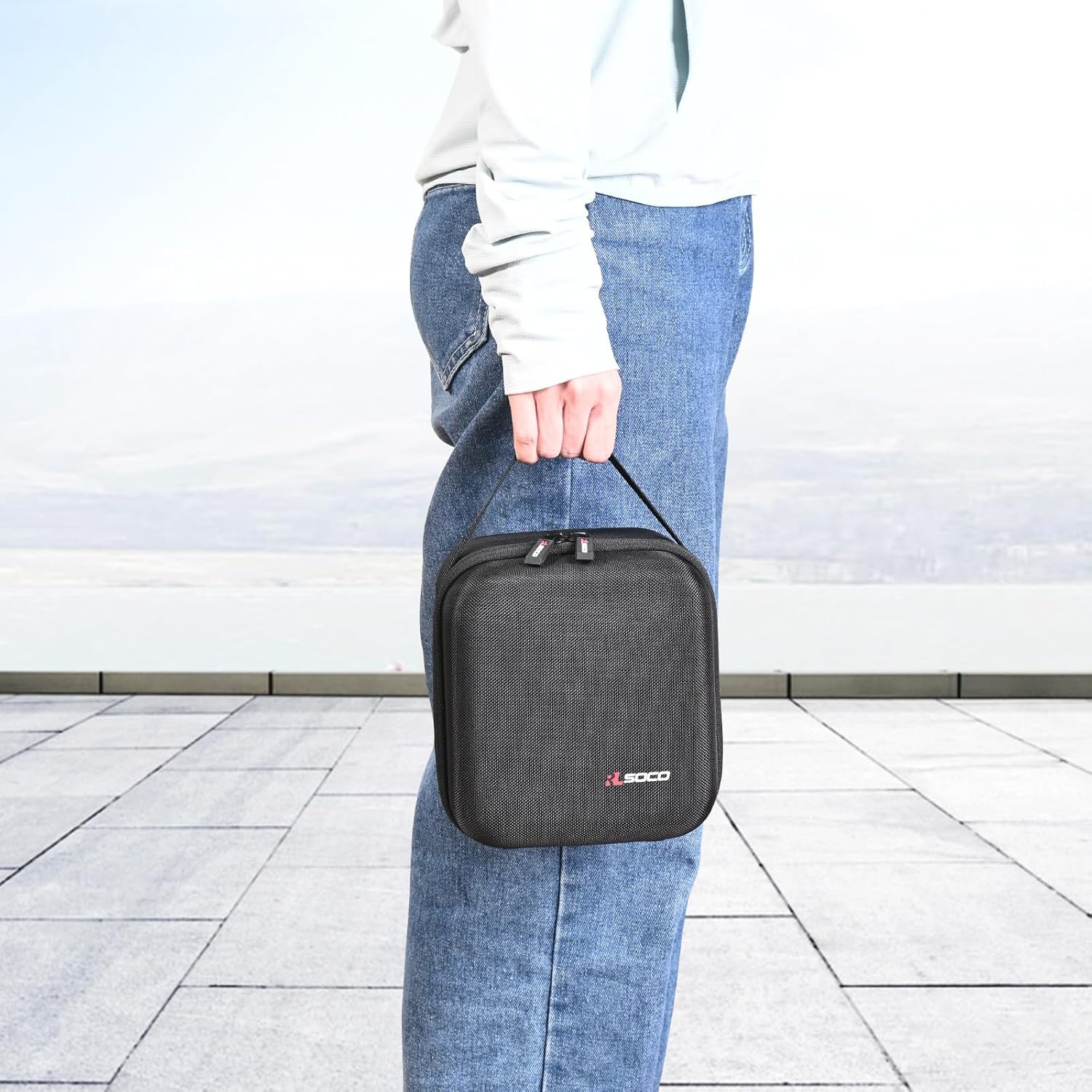 RLSOCO Case for DJI Neo Mini Drone Compact Travel Case Fits Neo Accessories:Neo Body,Rc-N3 Remote Controller,Charging Hub,Spare Propellers,Cables and Other Accessories image number 5