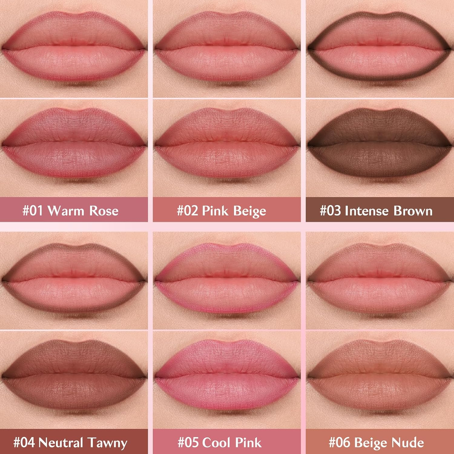 Bayfree 2-IN-1 Lip Liner and Lip Stain, High Pigmented Long Lasting Velvet Lip Tint, Well-Defined Lipliner, Weightless Waterproof Not Animal Tested, Matte Finish Makeup image number 6