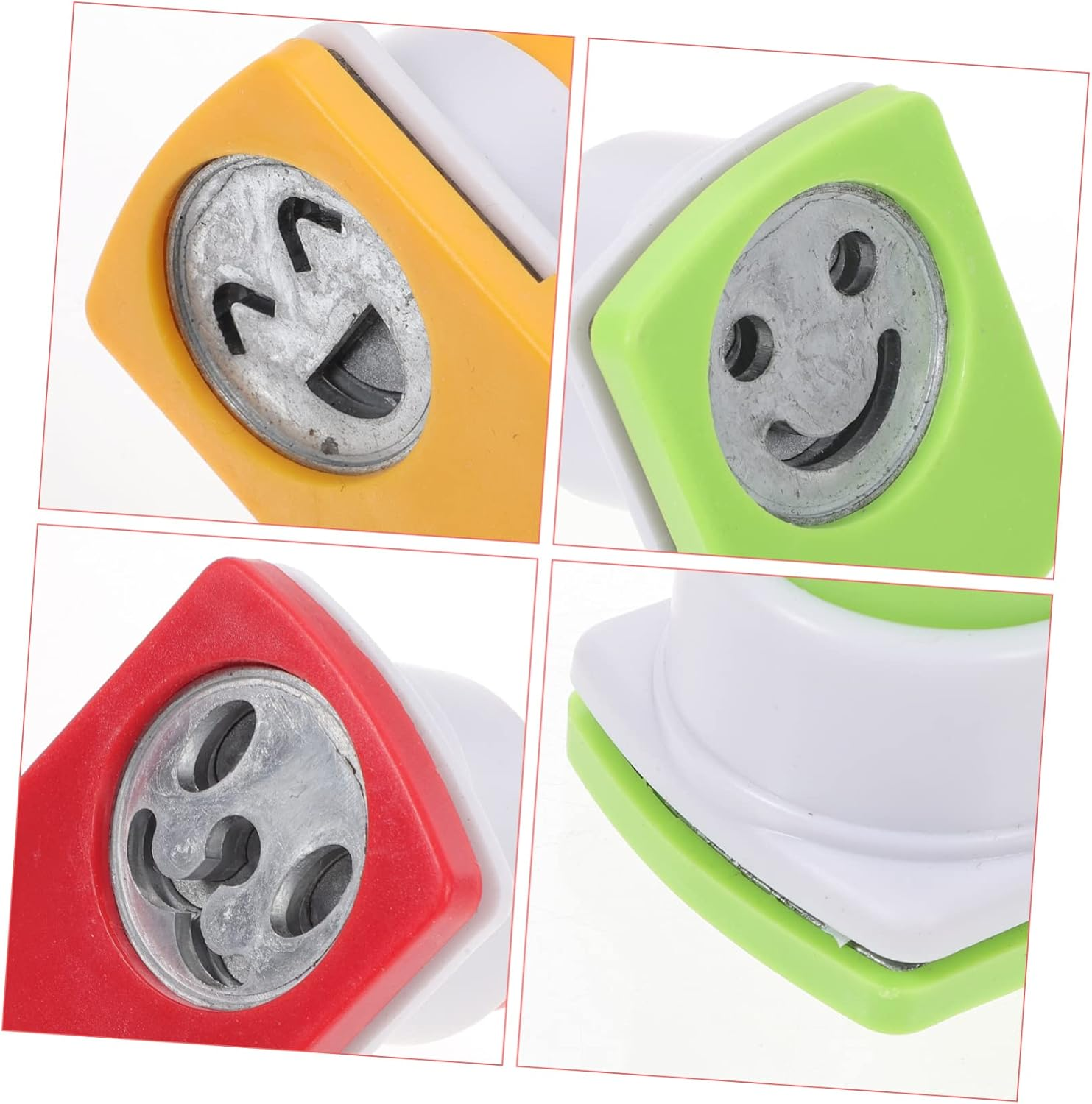 SHERCHPRY 3Pcs DIY Sushi Tool Smile Face Onigiri Mould and Seaweed Embossing Device for Rice Balls and Creative Lunches image number 5