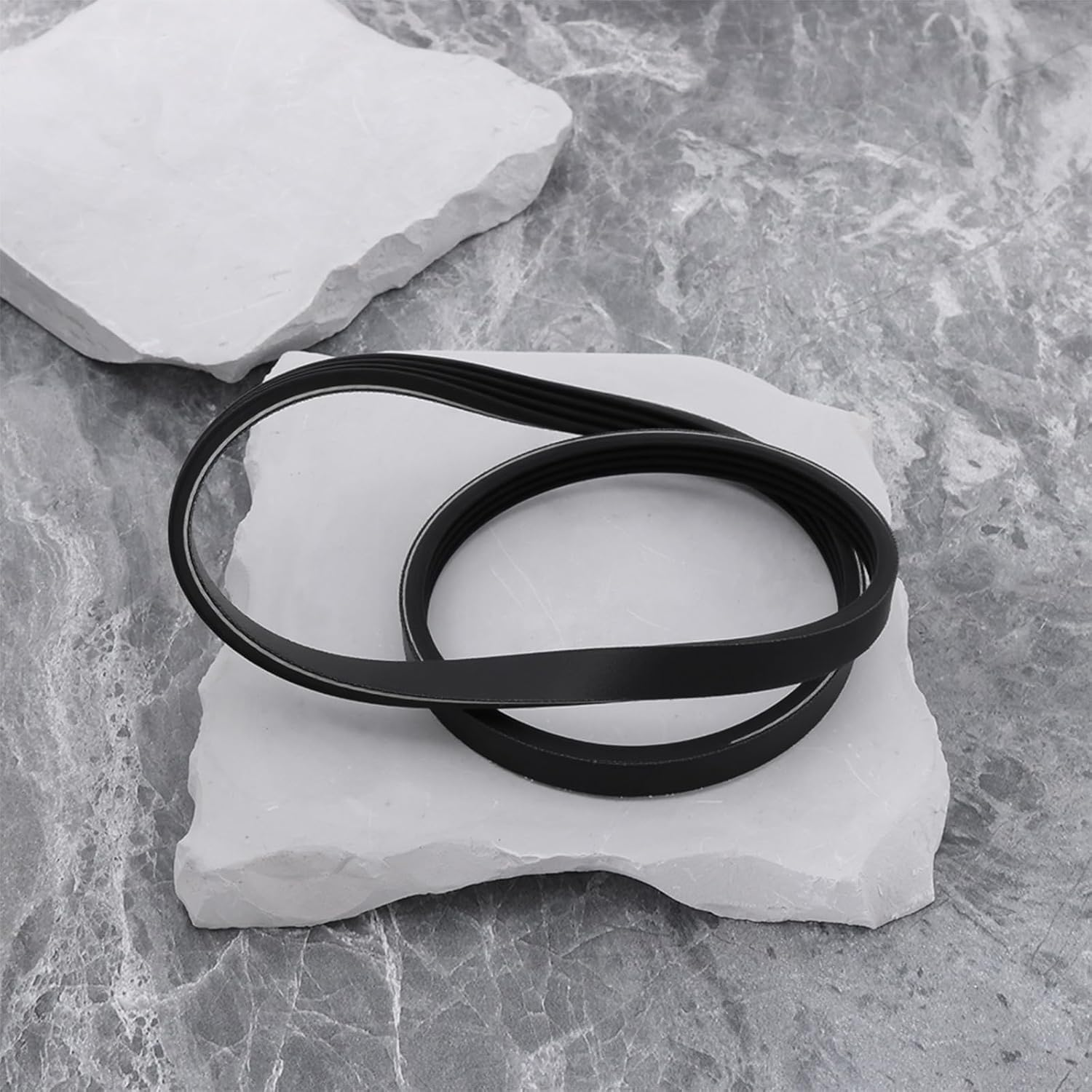 Ecsing 2Pcs Ribbed Drive Belt Bandsaw Belt Replacement 4Pj610 1-JL20020002 Compatible with Craftsman 119.224000 119.224010 24X0.37X0.13 Inch image number 5