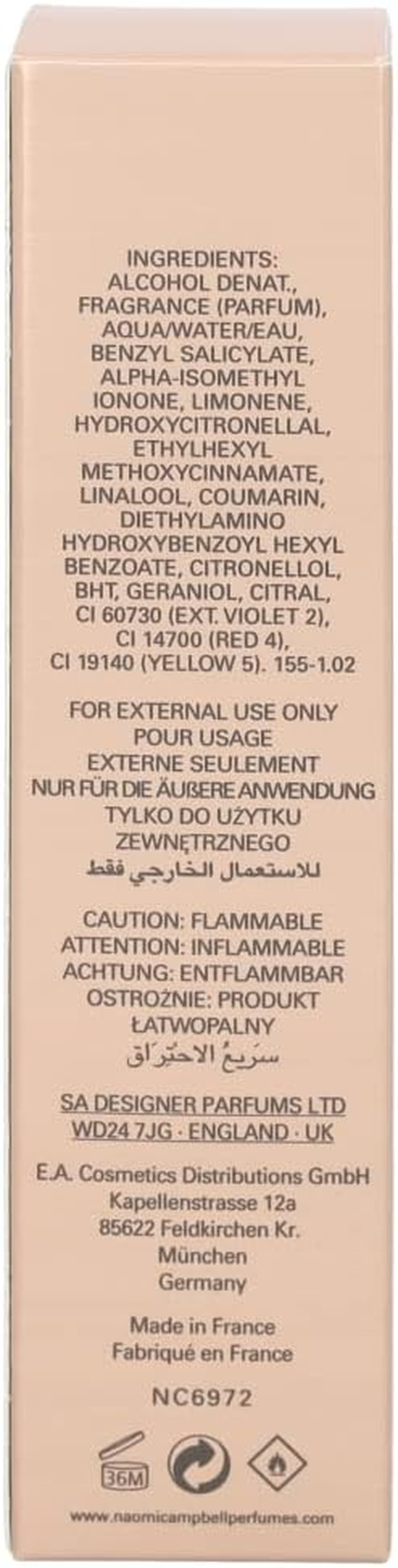 Naomi Campbell 30Ml Eau De Parfum image number 1