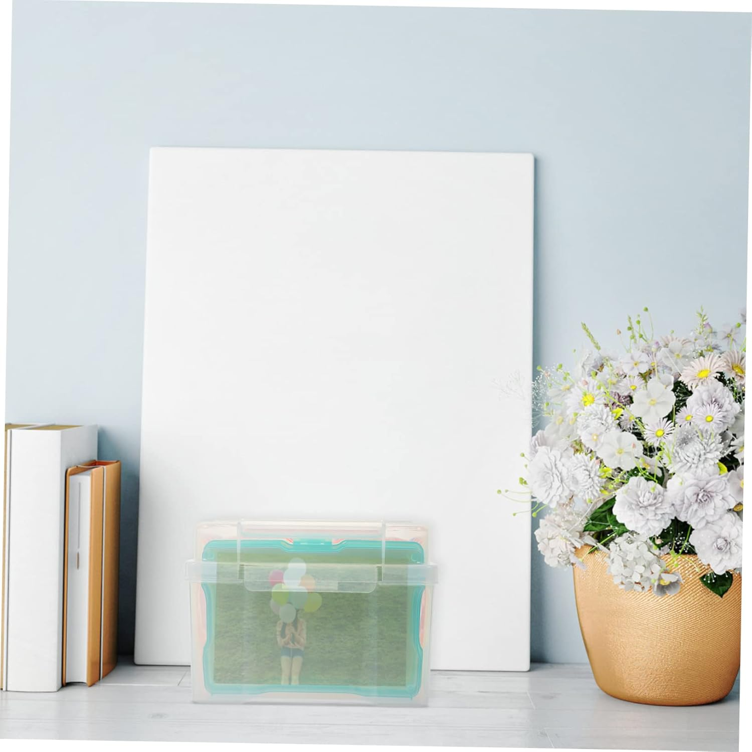 4X6 Inch Photo Storage Box and Organizer Case for Photos and Cards Colorful Single Piece Container Suitable for Craft Supplies and Home Organization in Australia image number 5