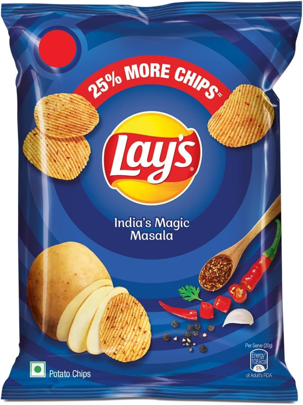LAY'S MAGIC MASALA CHIPS 50G image number 2