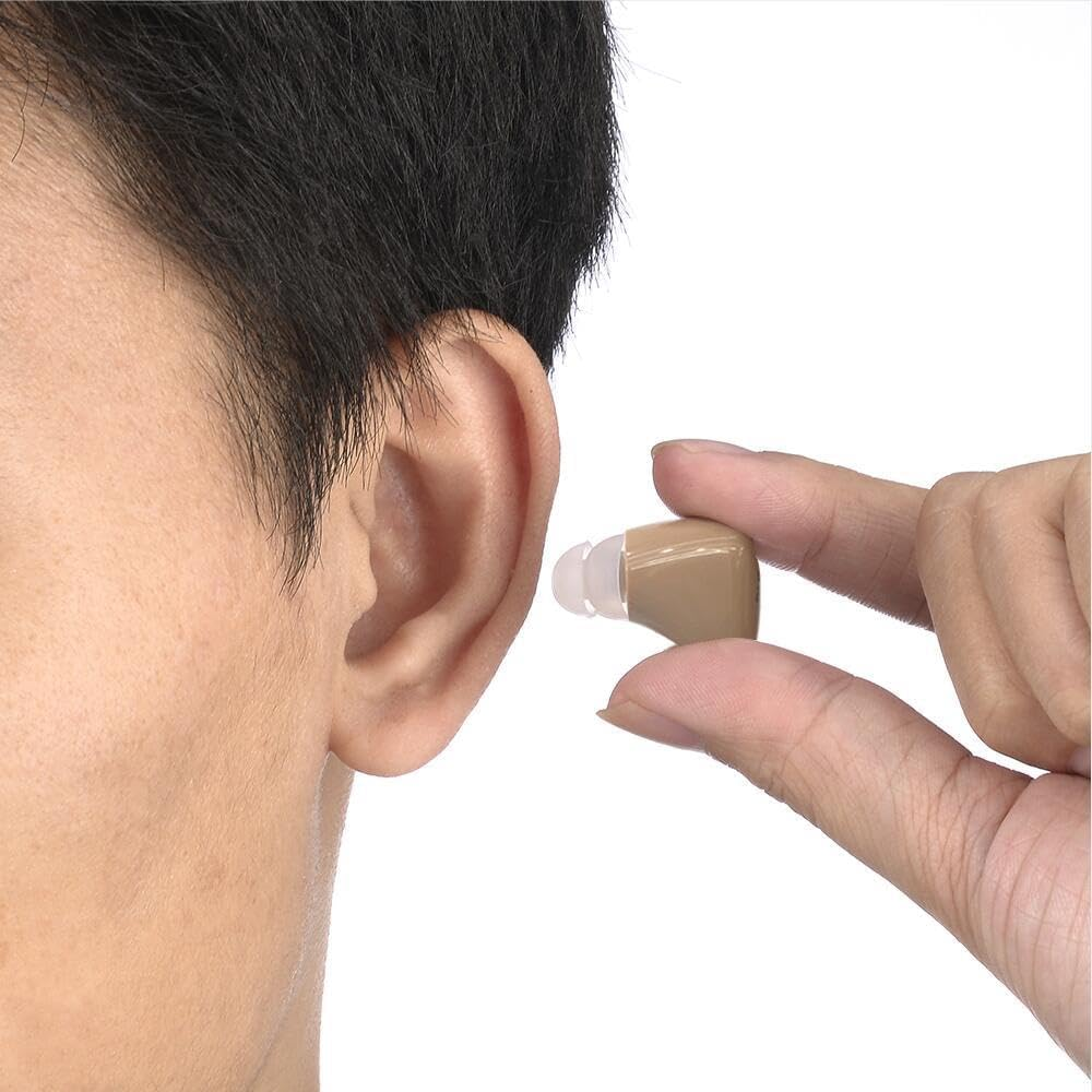 Hearing Aids for Hearing Loss at the Back of the Ear, Hearing Aids for the Elderly, in Ear Hearing Loss, No Noise