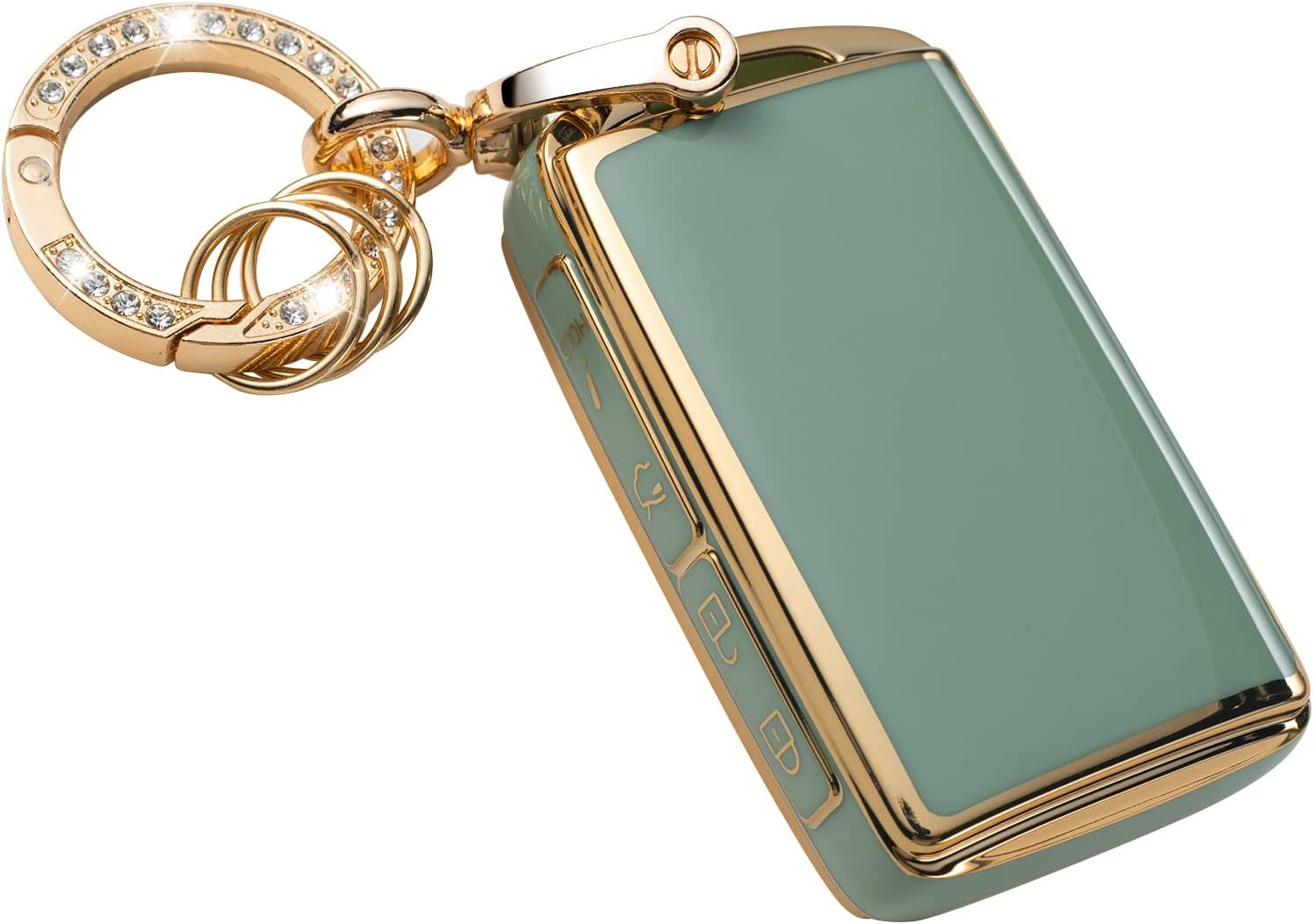 Gematay for Mazda Key Fob Cover with Keychain