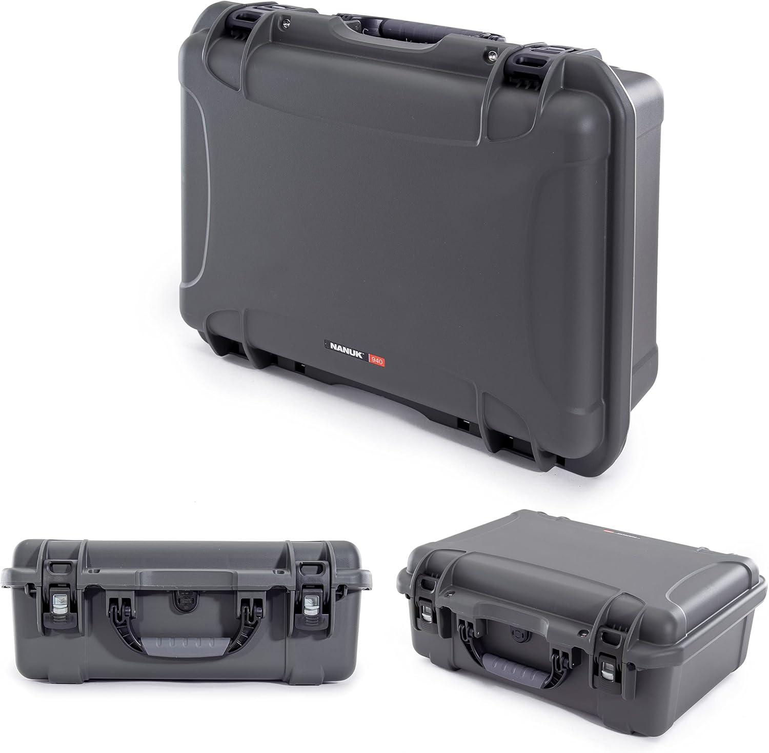 Nanuk 940 Waterproof Hard Case with Foam Insert - Graphite (940-1007)
