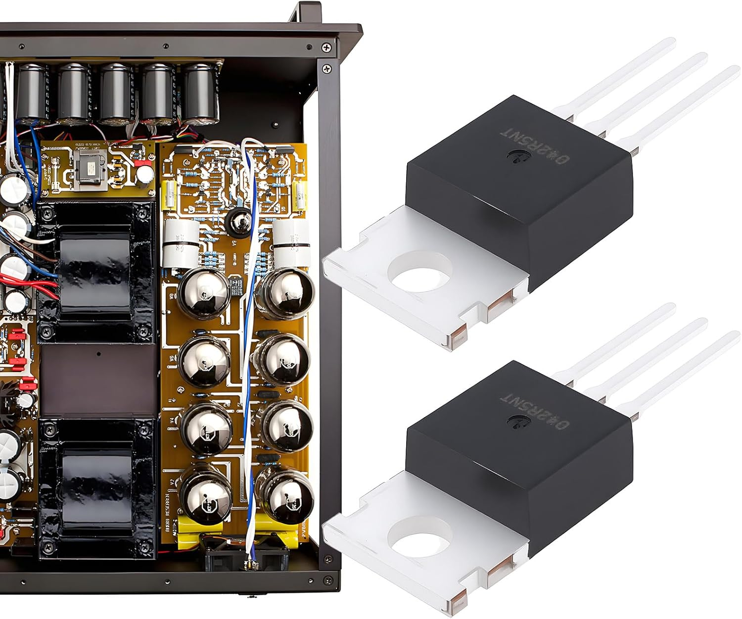 YINETTECH 5Pcs SVT042R5NT MOSFET 40V 240A TO-220 Power Transistor for ESC RC Models, Tools, Industrial Applications image number 2