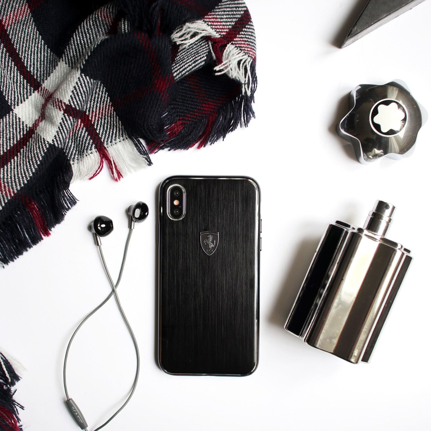 The Kase 38903533 Headphones, Powerful Bass, Space Gray image number 1