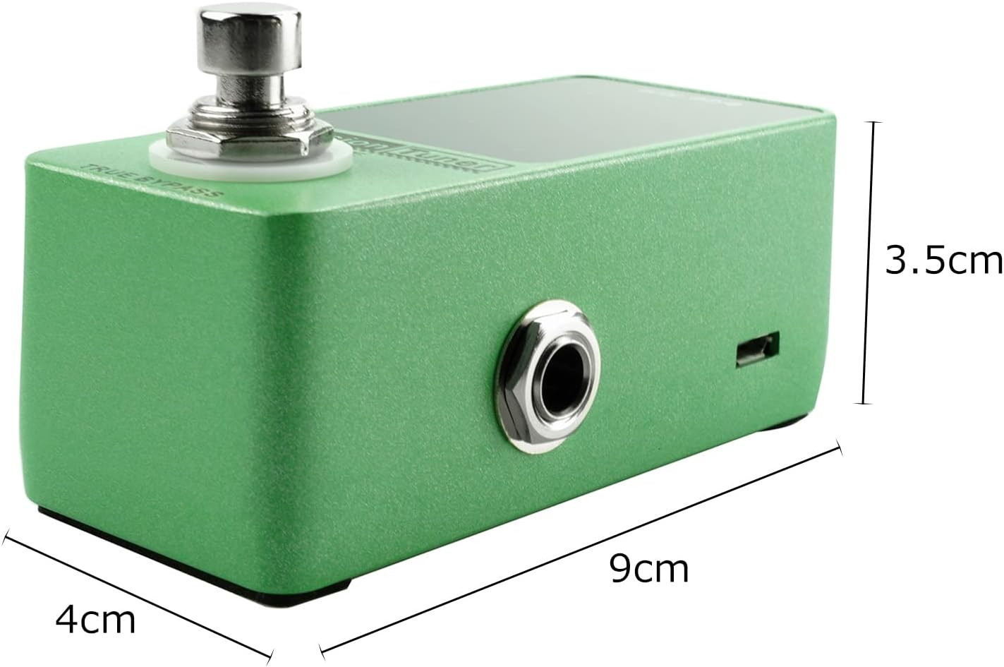 Tuner, Precision Tuner Pedal LED Display with True Bypass for Chromatic Guitar Bass image number 3