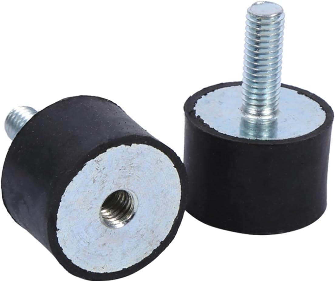 4X M8 Rubber Assembly anti -Vibration Mounts Bobbin for Air Compressors, Instruments - for Noise Reduction and Stability Control (VD30*20 M8*23) image number 4