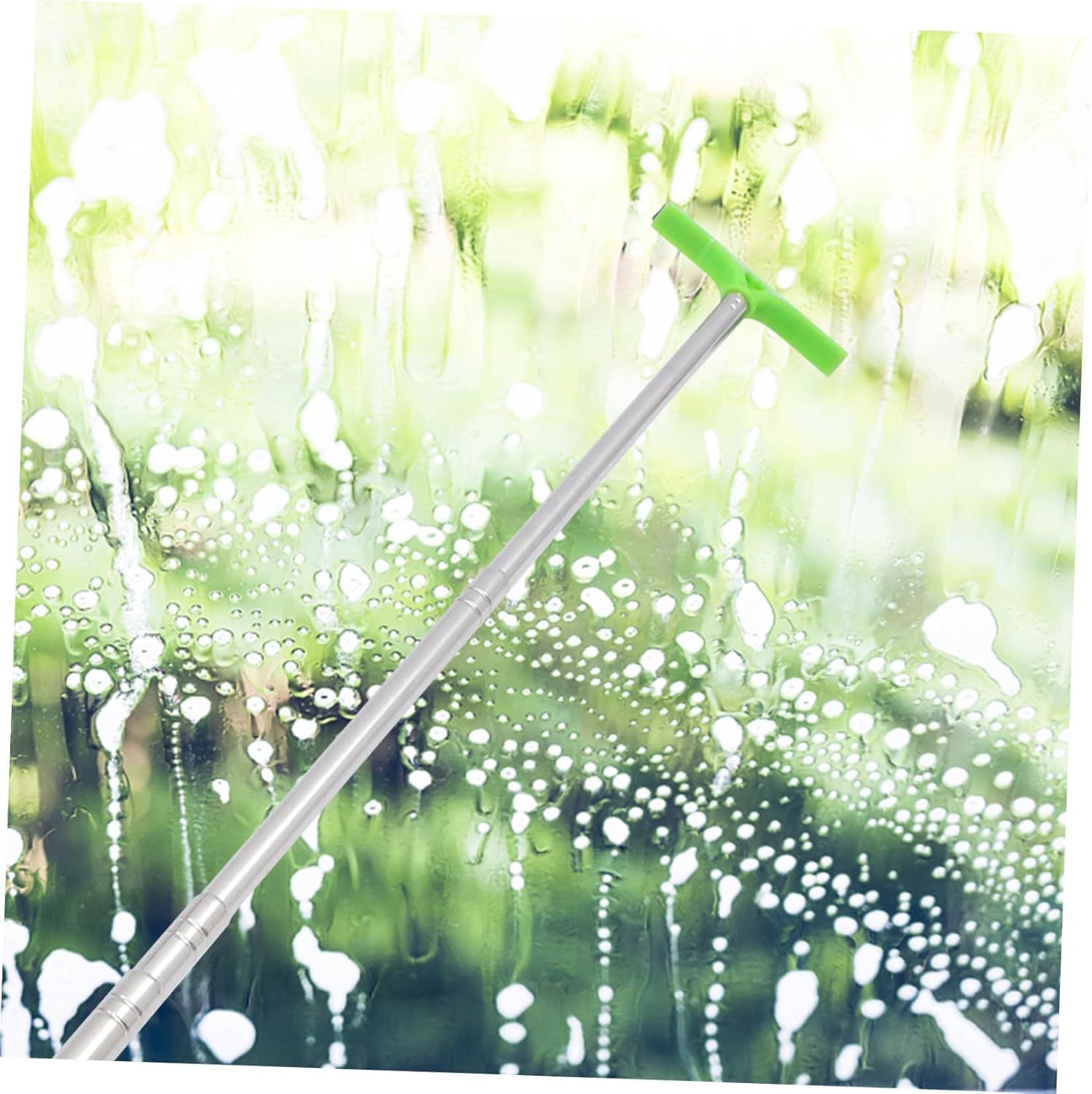 POPETPOP 3Pcs Retractable Side Mirror Squeegee and Car Windshield Cleaner Tool Set with Telescopic Handle, Multi-Color for Automotive Exterior Glass Cleaning and Rear View Mirror Care image number 4