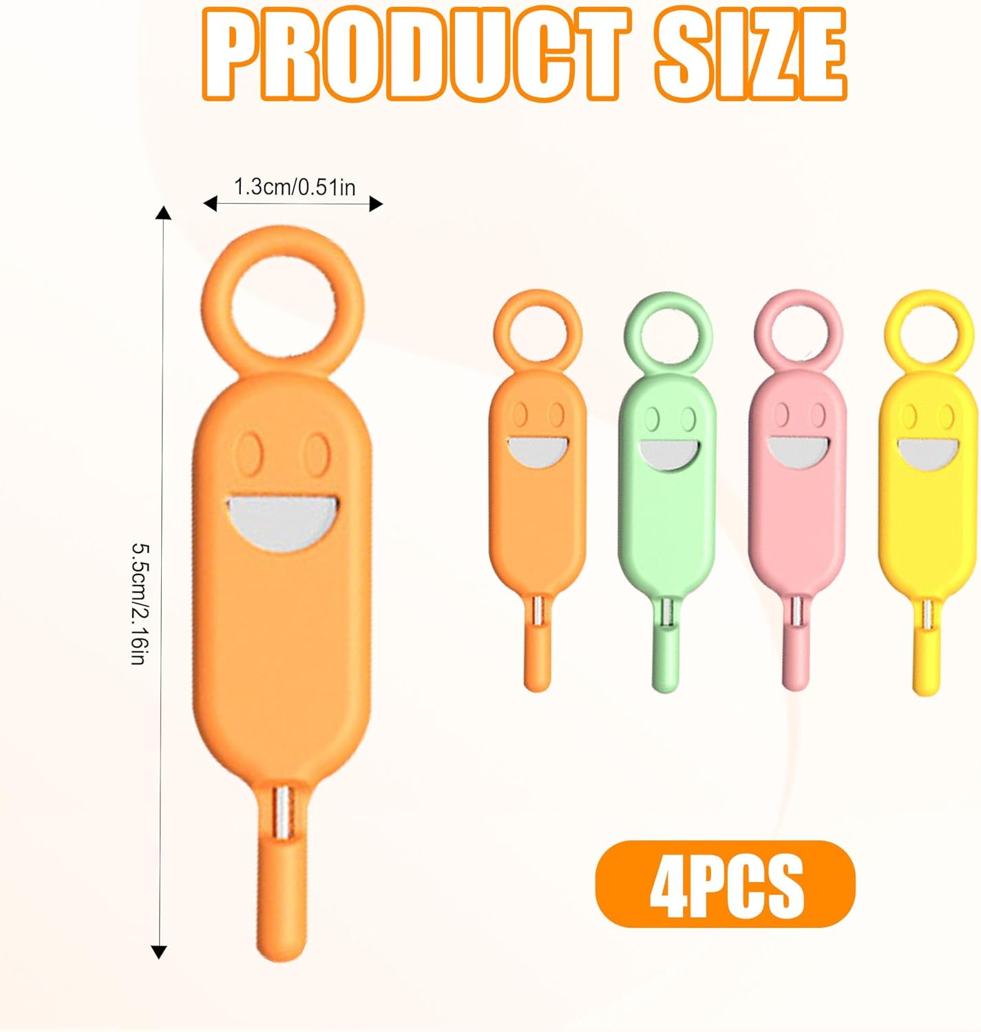 4PCS SIM Card Removal Tool Silicone Can Be Used Repeatedly SIM Card Holder with Keychain Anti-Loss and Portable SIM Pin Ejector Case Fits All Phones Tablets and Electronics image number 1