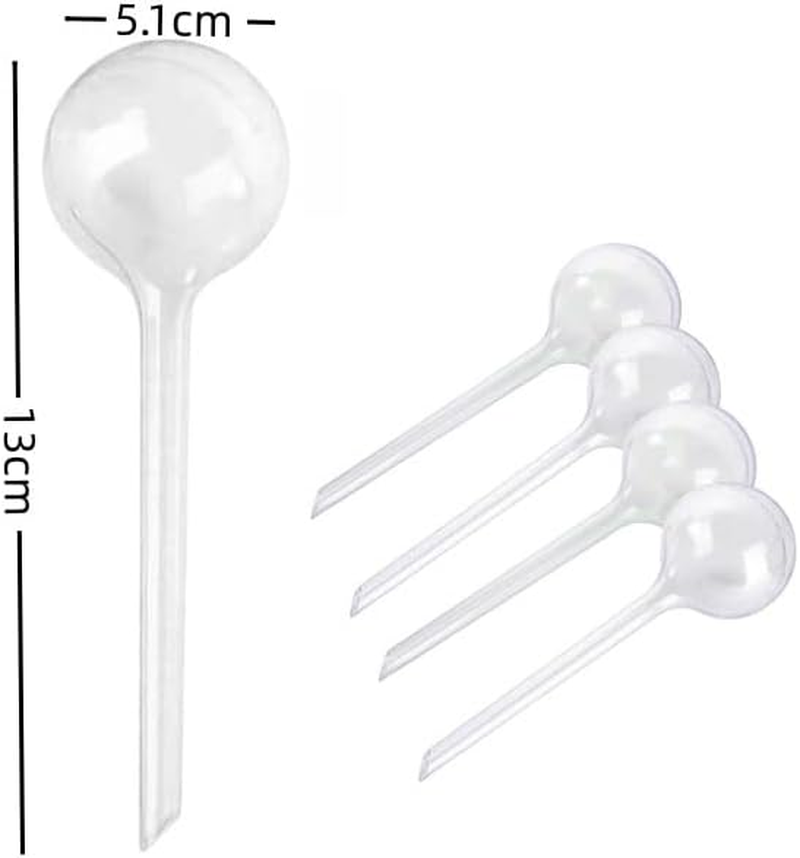 12 Pcs Plant Watering Bulbs, Self-Watering Globes, Garden Water Device Watering Bulbs, Automatic Watering Globes for Plant, Transparent Plant Waterer for Plant Indoor Outdoor