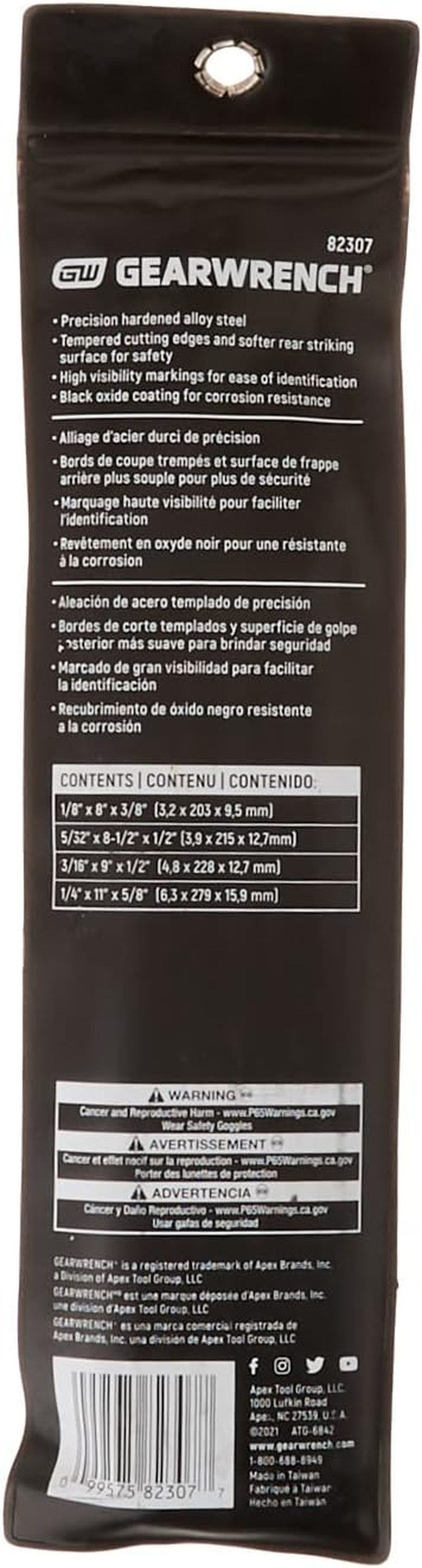 Gearwrench Long Taper Punch Set 4-Pieces image number 5