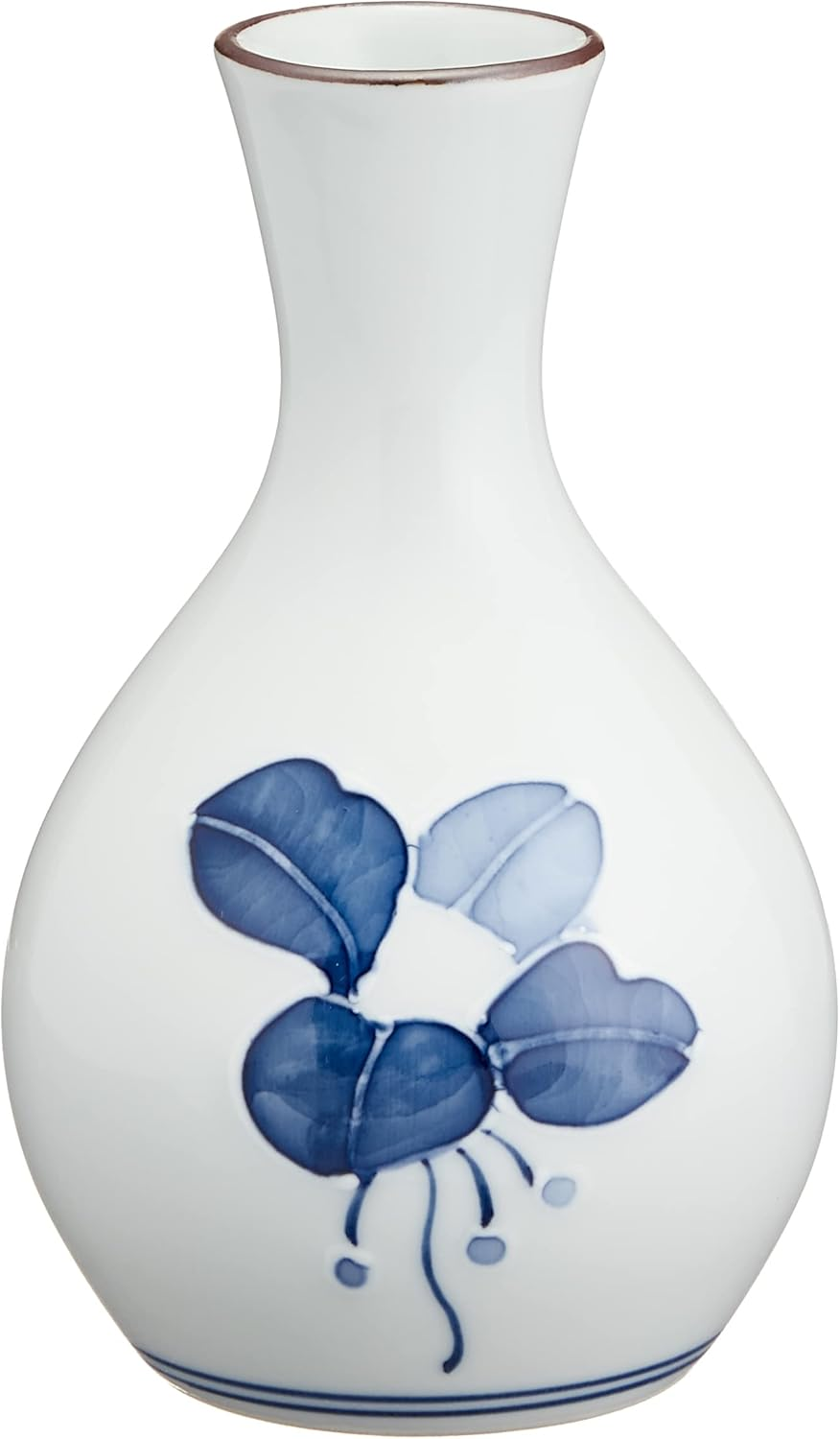 Hasami Ware 99586 Tokuri Sake Capacity: Approx. 6.1 Fl Oz (175 Ml), Manryo Pattern, Dishwasher Safe, Made in Japan image number 3