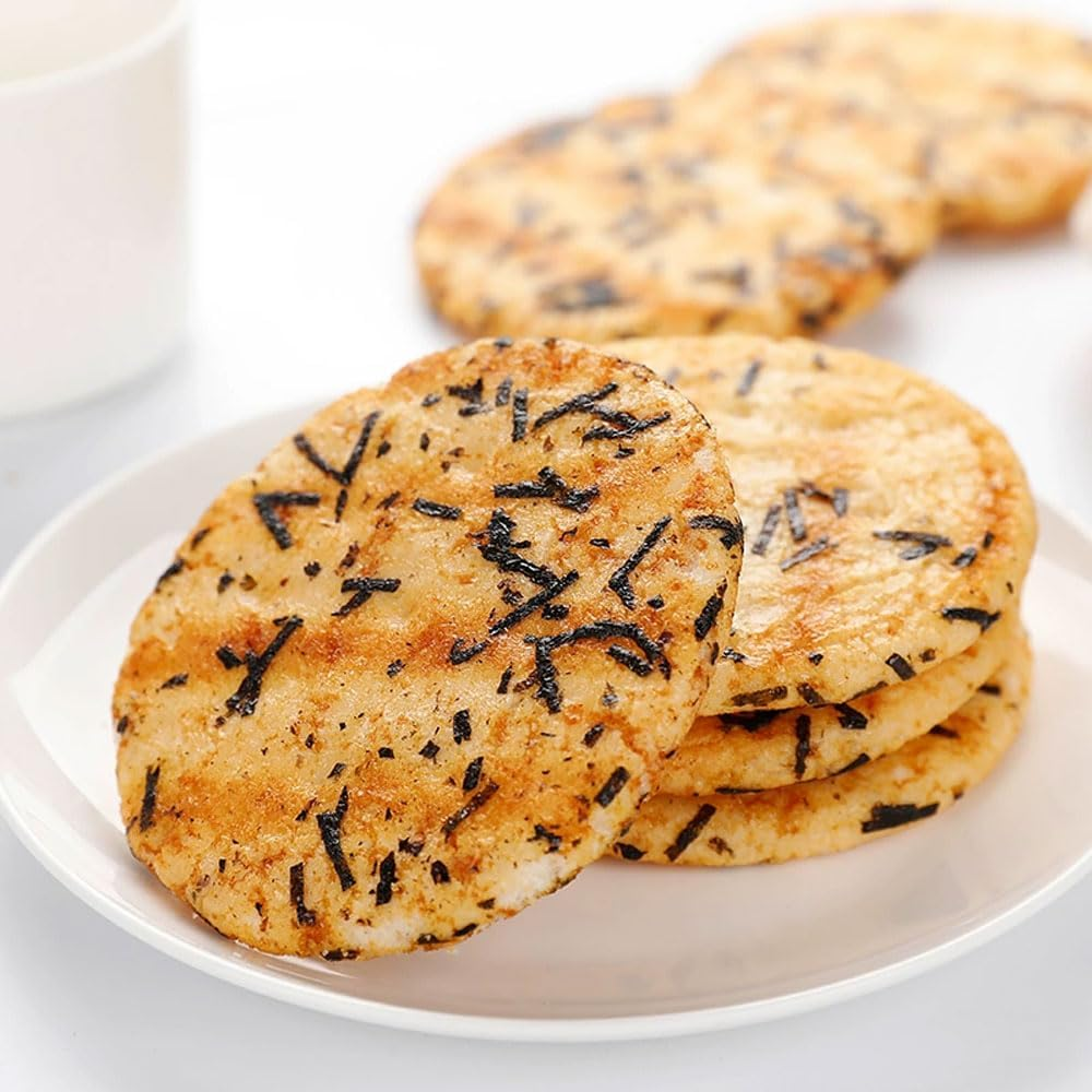 Bin Bin Spicy Seaweed Rice Crackers, 135 G image number 3