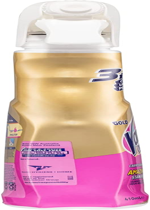 Vanish Preen Gold Oxi Action 3 in 1 Stain Remover, 410Ml image number 1