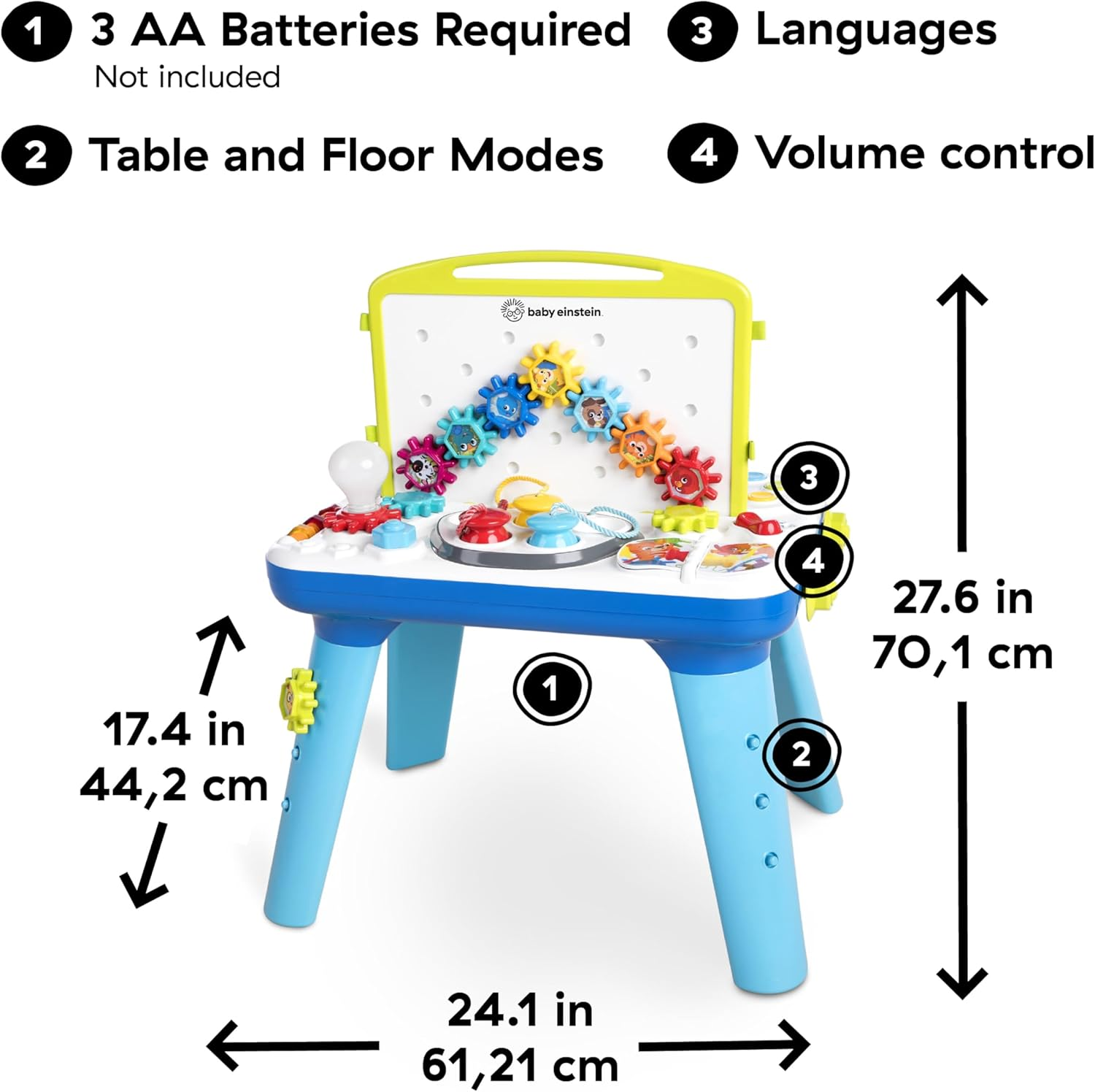 Baby Einstein Curiosity Table Activity Station image number 4