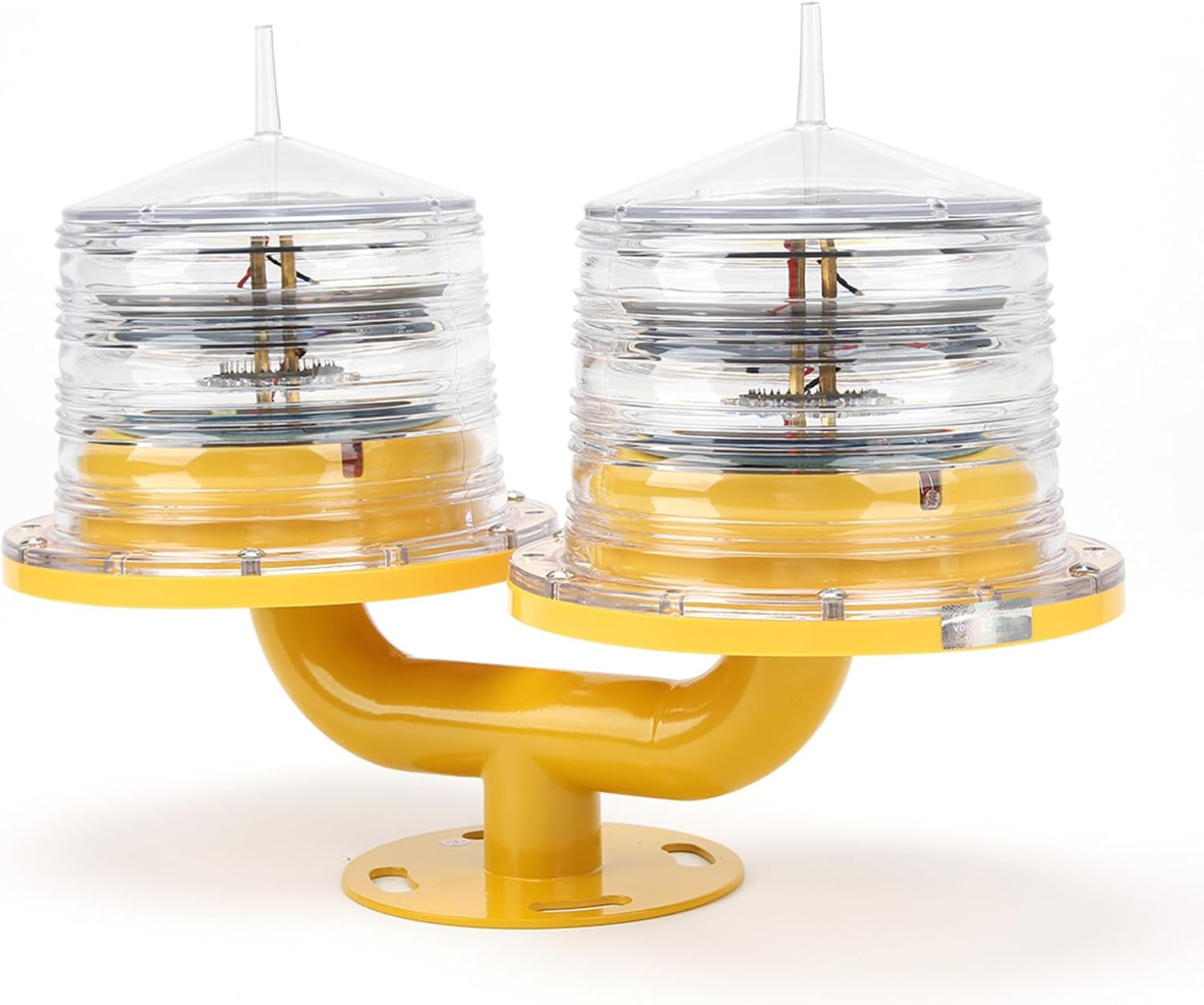 Beacon Light, Navigation Lamp UV Signal Light, Compatible with Marine Rivers Lakes, 360 Degree Control IP68 Waterproof Solar Warning Light (同時に2つのライトがあります) image number 3