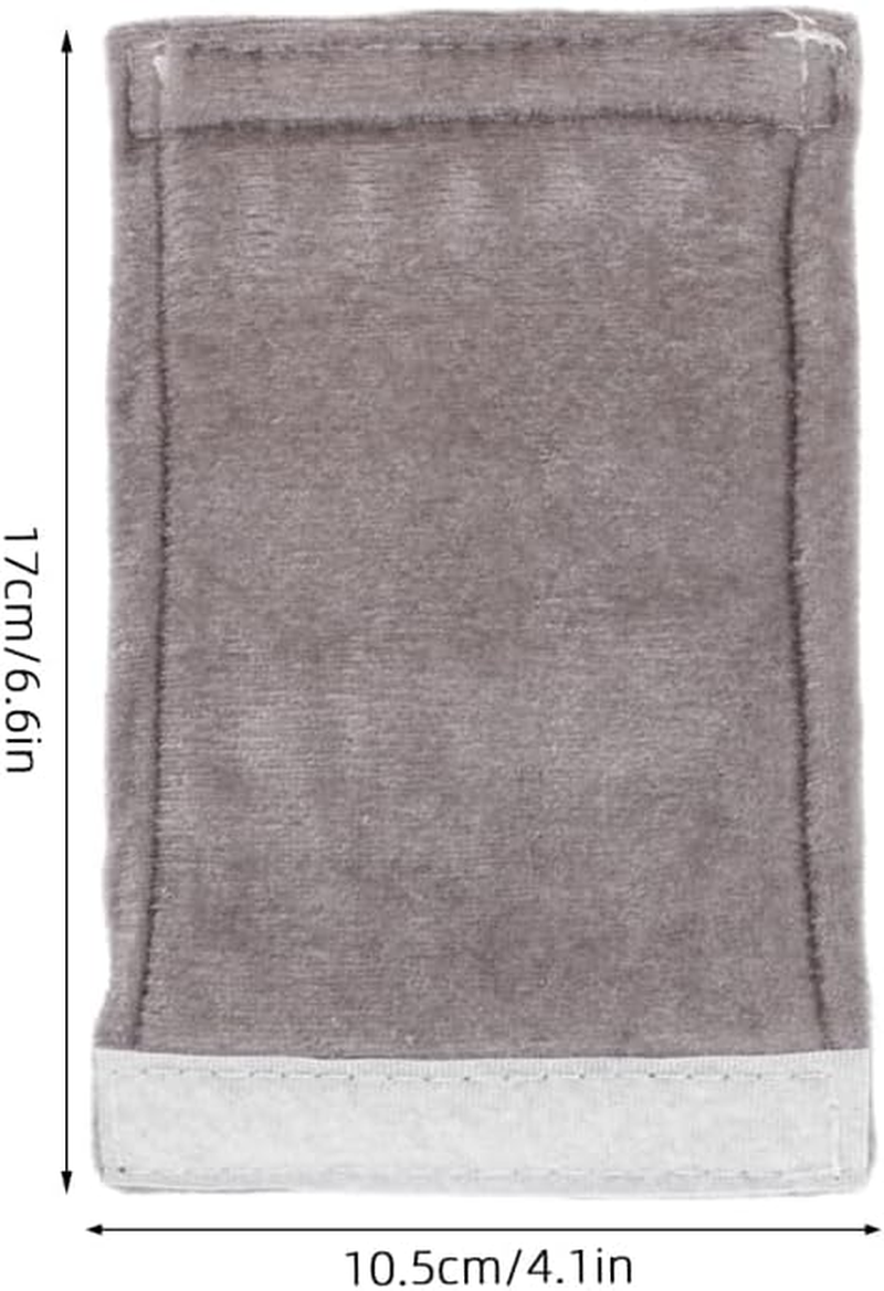 Ipetboom Velvet Crutch Pad Hand Grip Cover 2Pcs Soft Cushion Elastic Design for Elderly Mobility Equipment and Medical Supplies image number 3