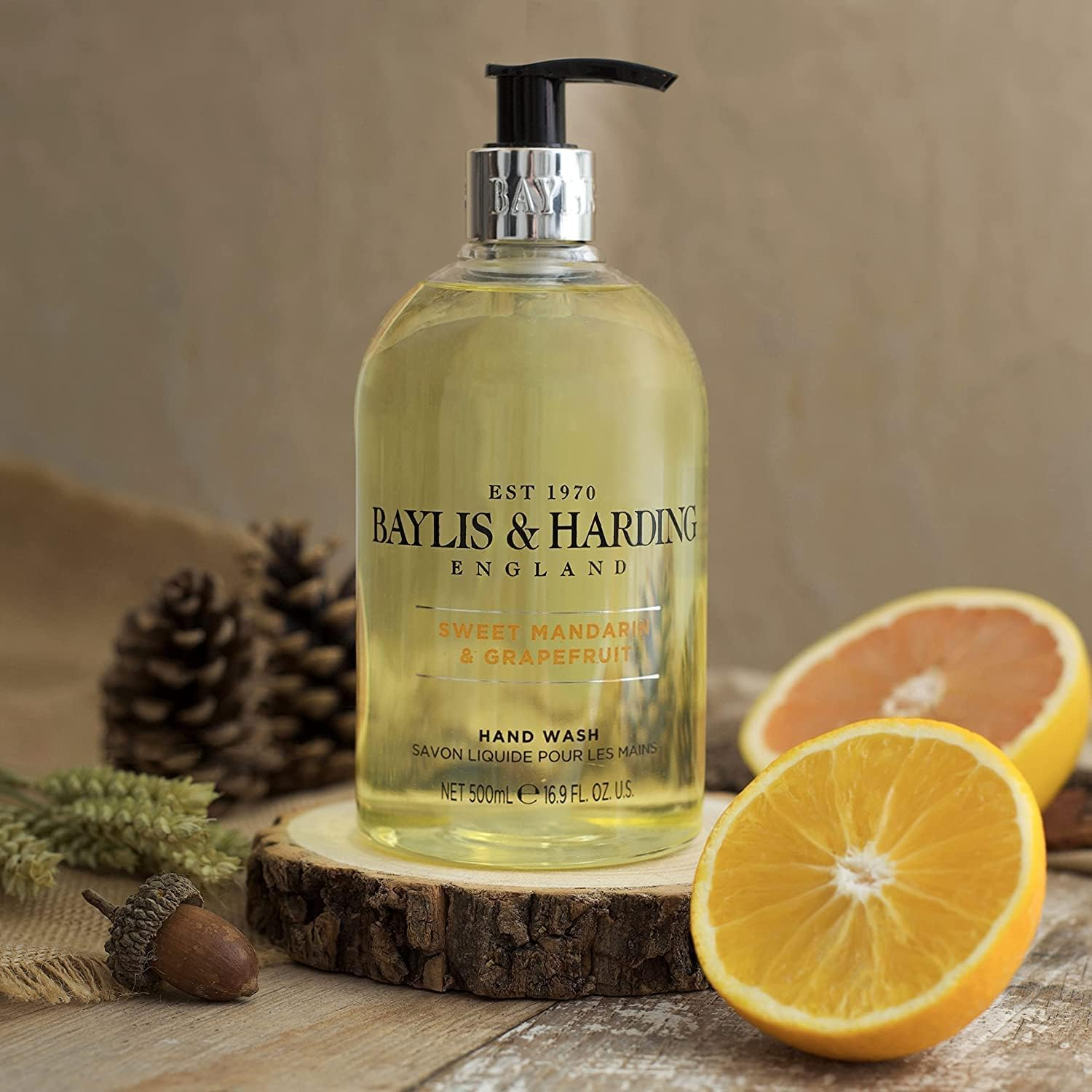 Baylis & Harding Sweet Mandarin and Grapefruit Hand Wash, 500 Ml image number 1