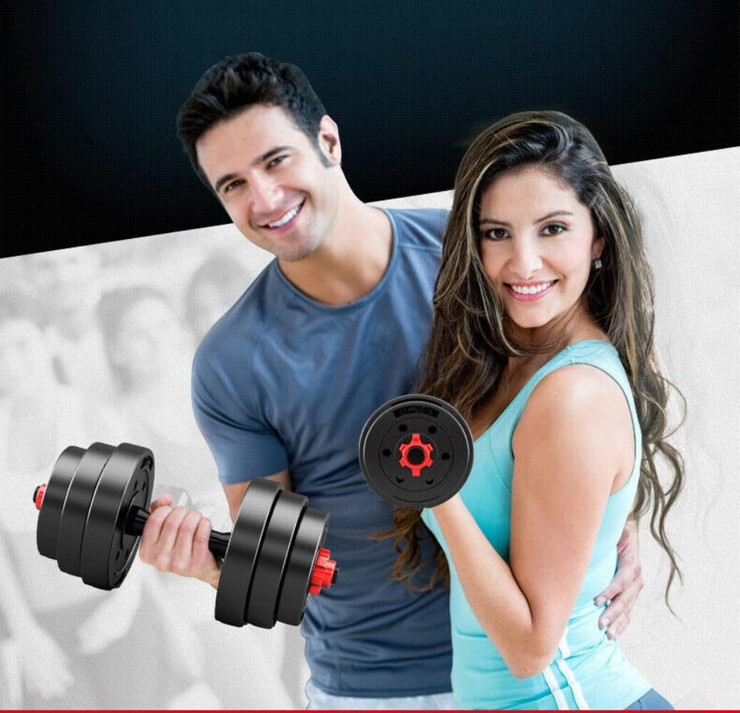 20-40Kg Adjustable Dumbbell Set Barbell Home Gym Exercise Weight Fitness Workout image number 3