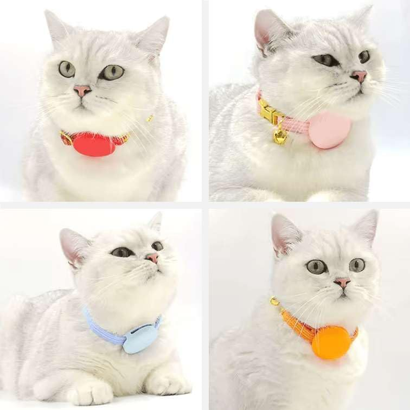 Moosh&trade; Silicone Airtag Holder for Dogs and Cats | Perfect for Pet Trackers | Safe & Stylish image number 5