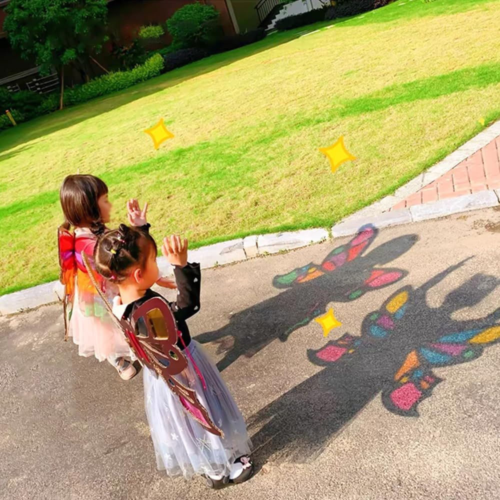 Cellophane Sheets 80Pcs 15.5X15.5Cm Cello Sheets Colored Cellophane Wrap for DIY Arts Crafts Decoration image number 3