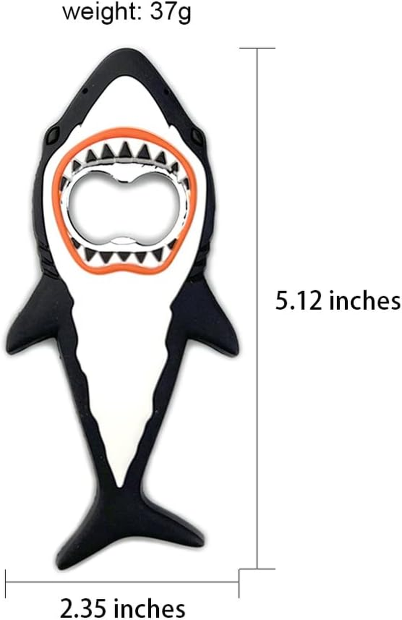 Black Shark Bottle Opener, Beer Bottle Opener, Creative Bottle Opener for Dad Boyfriend Bartender image number 5
