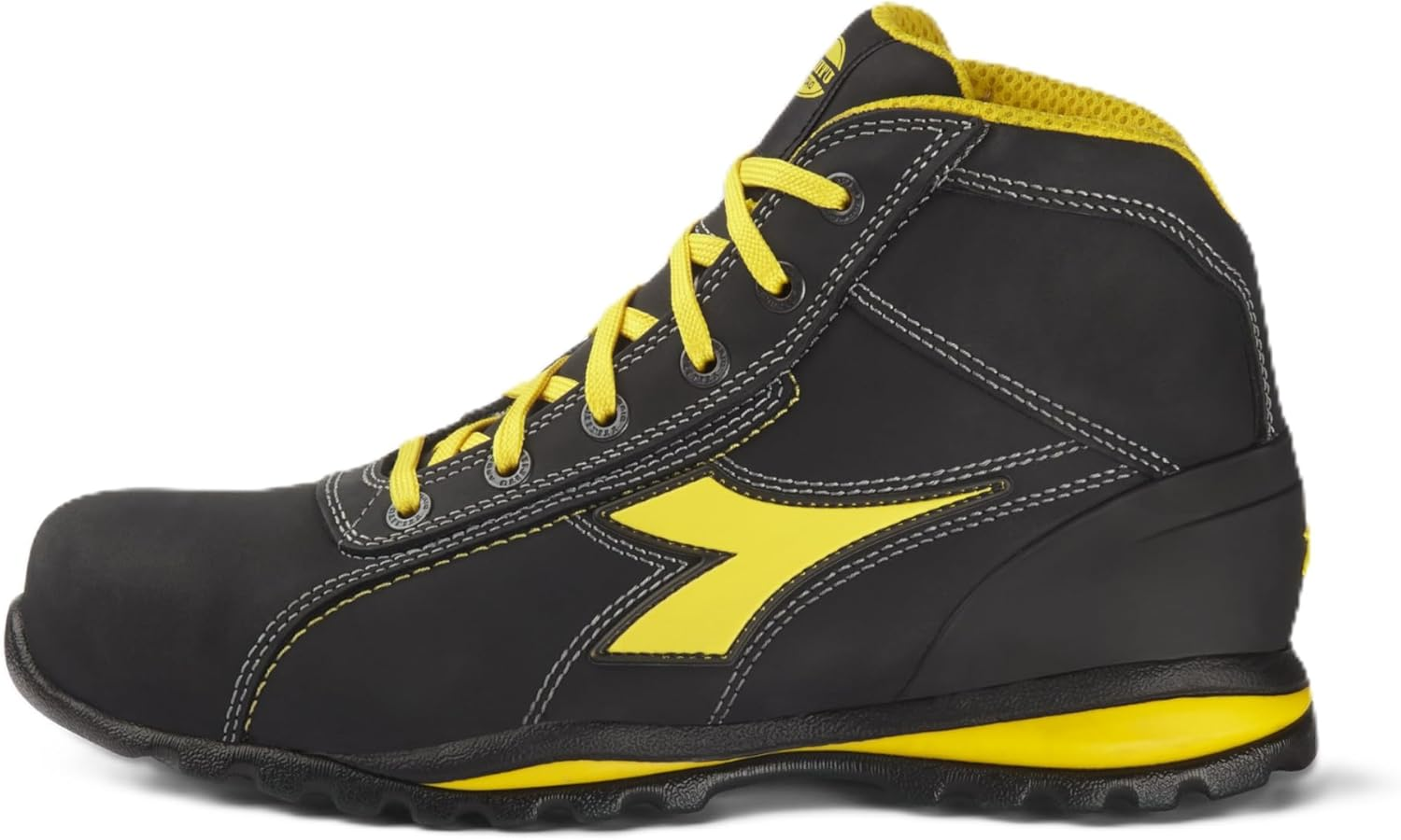 Utility Diadora Men'S Glove Mid S3 HRO SRA Safety Shoes, Black, 7.5 AU