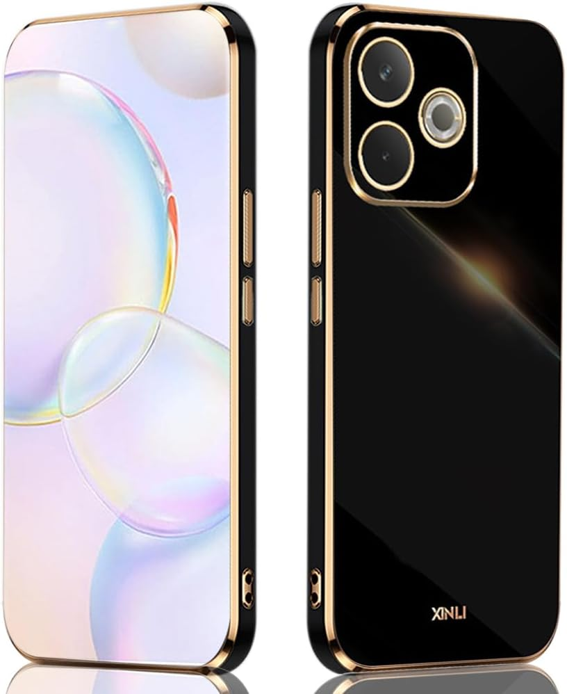 SEAHAI Case for Oppo A5 Pro 5G/4G, Electroplating Phnom Penh Design, Ultra Thin, Shiny, Soft Silicone, TPU, Shockproof Mobile Phone Case Cover, Flexible Mobile Phone Case, Protective Case, Pink