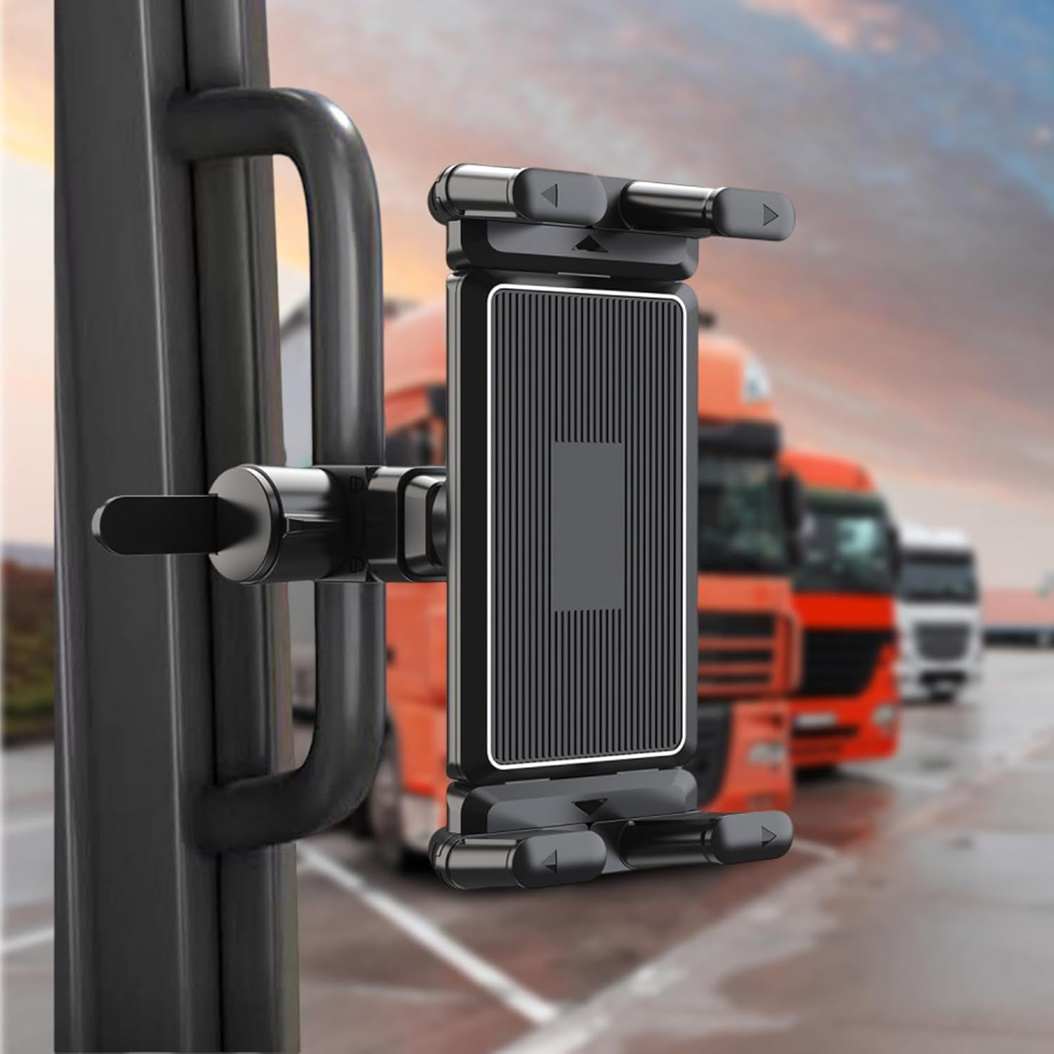 Ungtyb Universal Truck Car Phone Holder | Adjustable & Non-Slip | Dashboard, Windshield, Vent Mount | Compact & Strong Grip image number 3