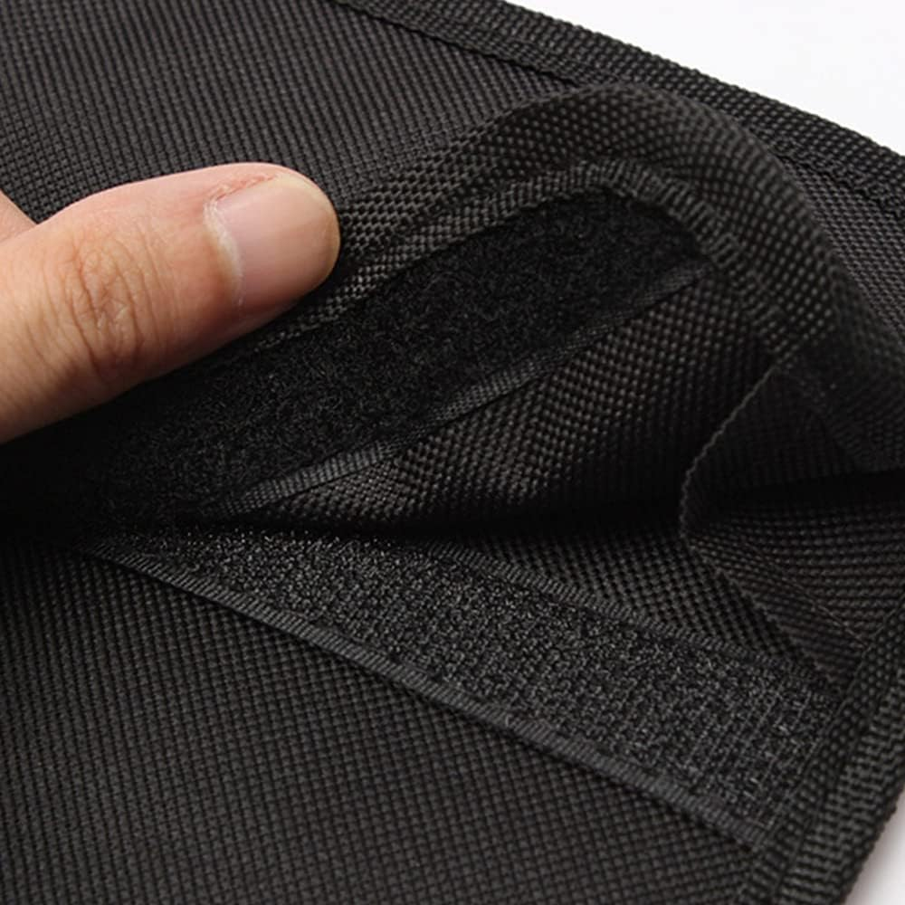 22 Slot Chef Knife Bag Carry Roll with Handles Kitchen Portable Storage Bag - 22 Slot Black image number 4