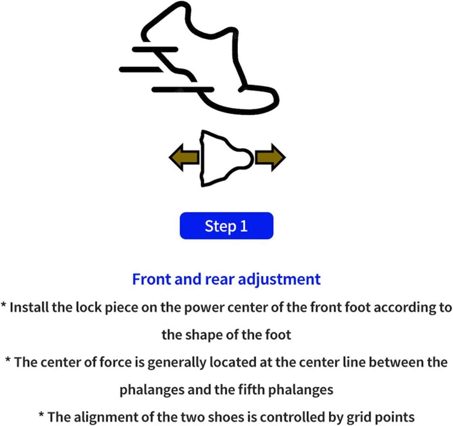 Cleat Tool - Adjustable Cycling Cleat Tool - Front and Rear, Left and Right, Rotation Angel Adjustment Tool Cycling Supplies for Shoes image number 3