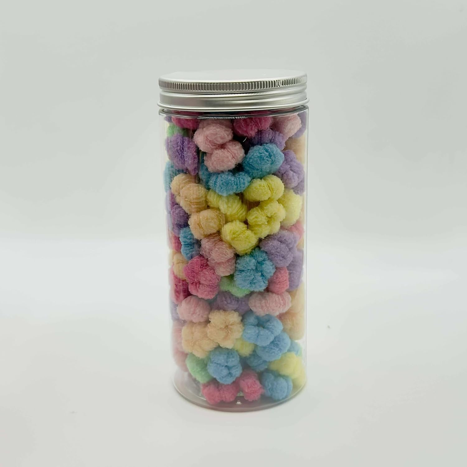 250Pcs High Elastic Hair Bands Hair Ties Ring, Soft and Gentle, Perfect for Babes & Kids,Come with Storage Jar (#12) - 01 image number 6