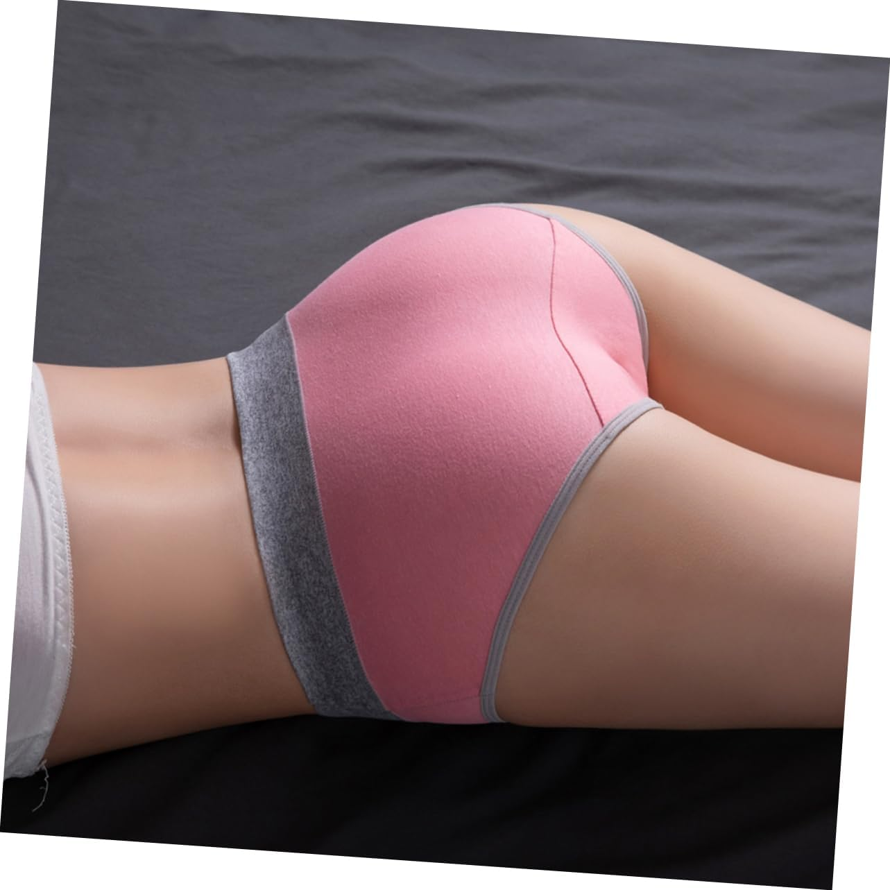 LIFKOME High Waist Underpants for Ladies Breathable Comfortable Panties Elastic for Family and Friends plus and Multiple Colors