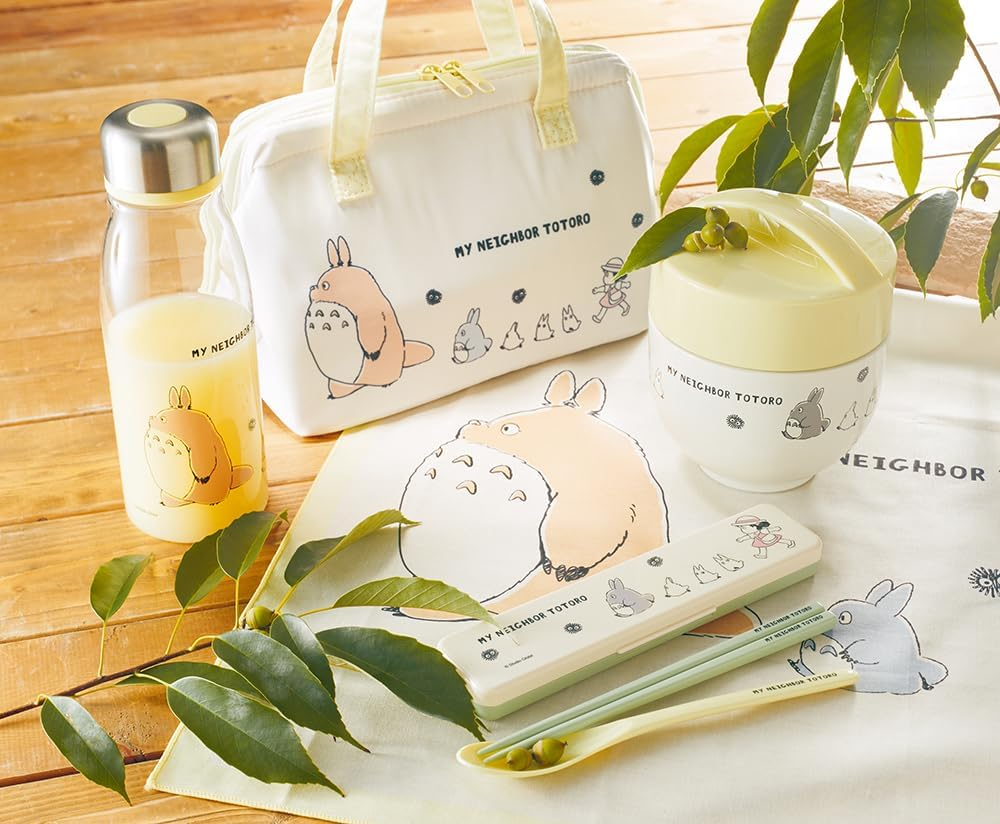 Skater KGA1-A Insulated Lunch Bag, My Neighbor Totoro, March, Studio Ghibli - Non-Woven image number 3