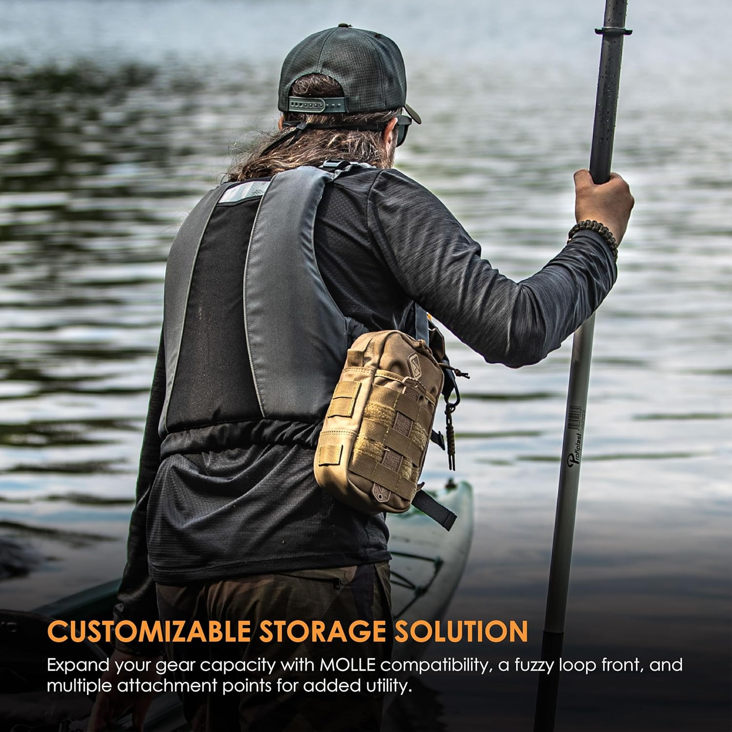 HAZARD 4 Broadside(Tm) 9" X 5" Large Utility Pouch W/Molle (R) image number 4