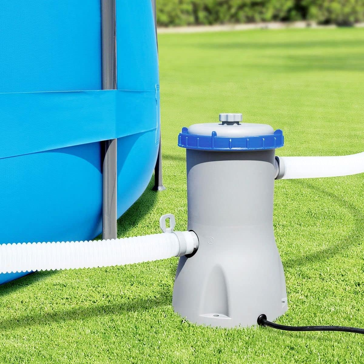 OGL above Ground Swimming Pool Filter Pump for 15Ft-18Ft Fnflatable Frame Pool - Type 2 image number 4