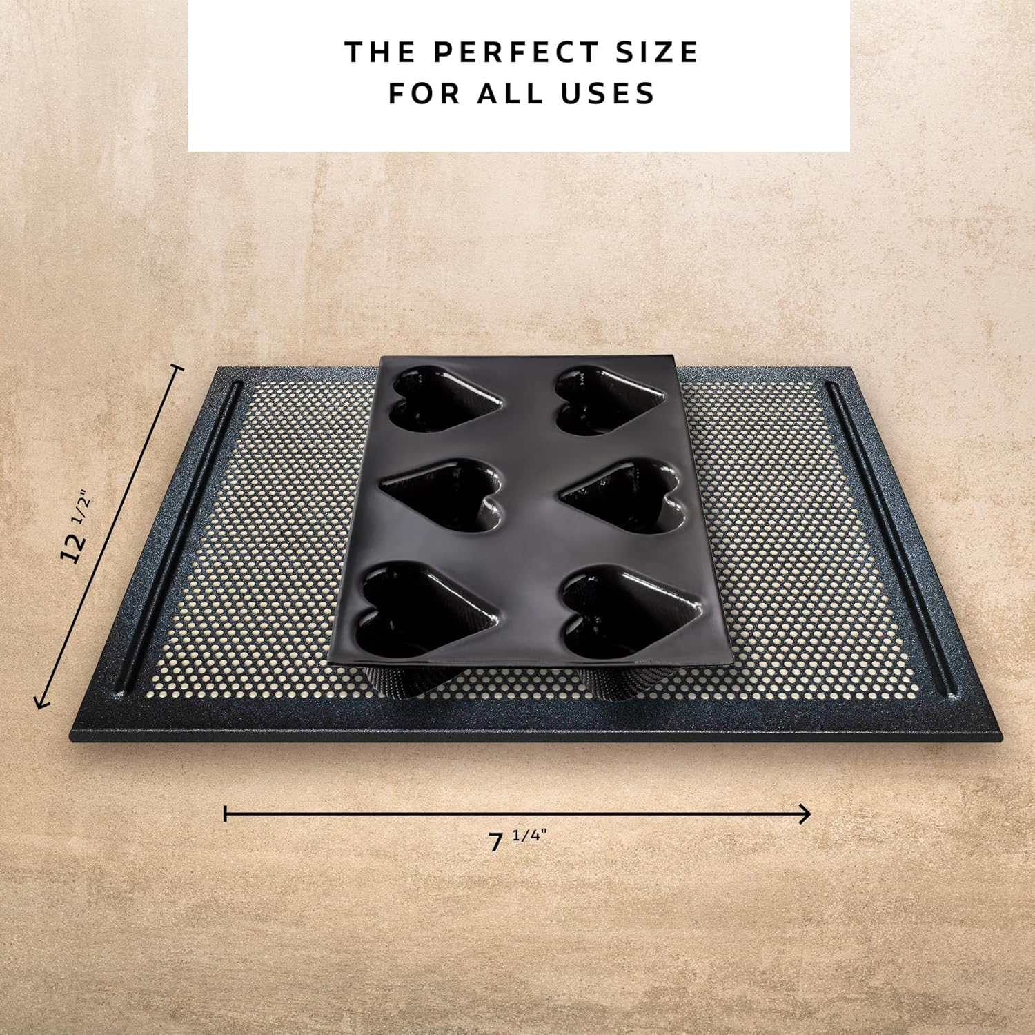 Silpat Flexipan 6 Heart Mold image number 2