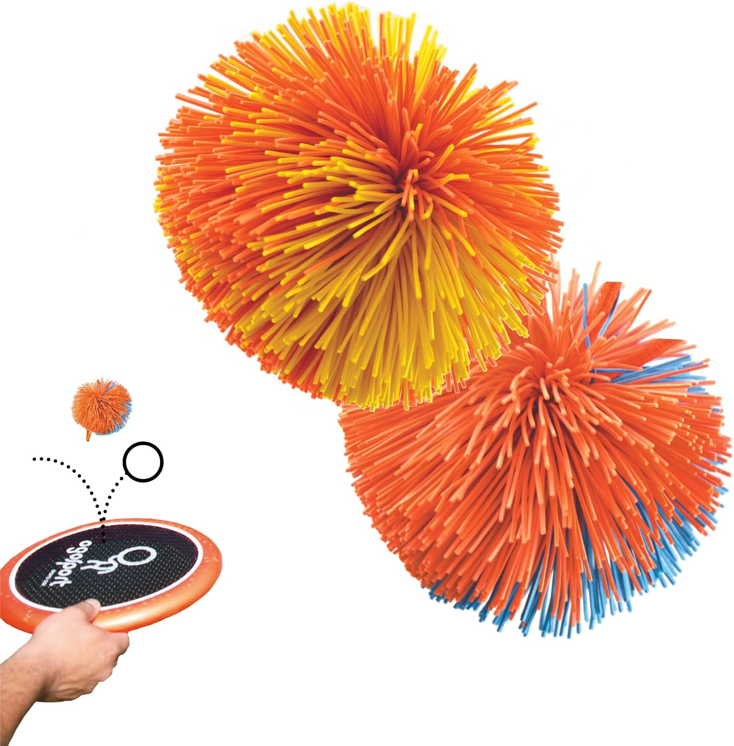 Ogo Sport Unisex'S Spare Balls 2-Piece Set, Multi-Colour, Small