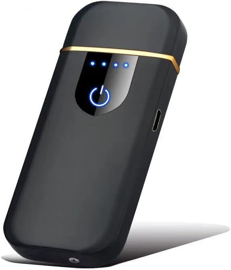 ARC Rechargeable Windproof Flameless Electronic Metal Lighter USB Lighters with Touch Sensor
